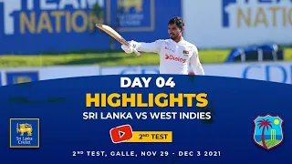 Day 4 Highlights | 2nd Test, Sri Lanka vs West Indies 2021