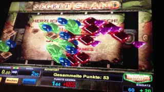 Juwel Jackpot Secret Island zahlt 900 Euro Bally Wulff