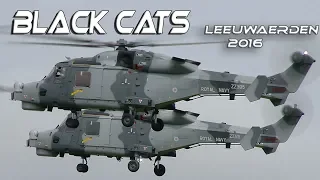 4Kᵁᴴᴰ 4K UHD Black Cats  Royal Navy Helicopter Display Team Wildcat HMA2