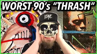 WORST 90's Albums From 80's THRASH METAL Bands