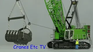 Ros Sennebogen 6140e Dragline by Cranes Etc TV