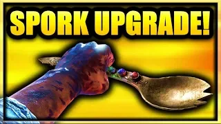 Blood of the Dead UPGRADED Golden Spork Easter Egg Guide! How to Get Spork Knife Tutorial (COD BO4)