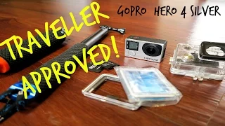 GOPRO HERO 4 SILVER REVIEW + EXAMPLE FOOTAGE! | TRAVELLED & TESTED!