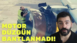 Uçak Motoru Neden Patlar ?