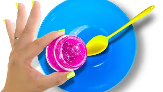 Will It Slime? Turning PINK GLITTER Mask into SLIME! Testing NO GLUE SLIME Challenge! Experiment