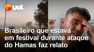 Israel: ‘Corre agora se não vocês vão morrer’, relata brasileiro sobrevivente de ataque do Hamas