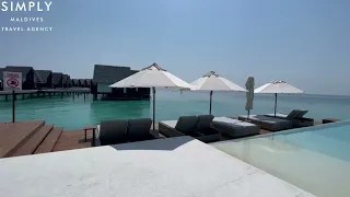 Heritance Aarah Maldives - Ocean Suite (Villas) Bar with Infinity Pool Tour