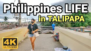 LIFE in TALIPAPA | BLOCKBUSTER WALK at Novaliches Talipapa Philippines [4K] 🇵🇭