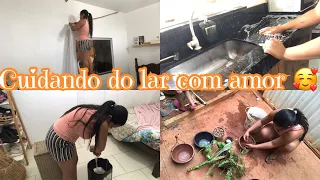 Cuidando do Lar com amor | organização e limpeza da casa | faxina| higienização de alimentos|plantas