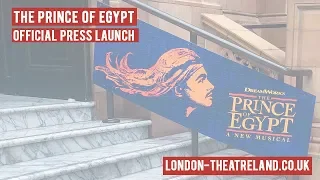 The Prince of Egypt Press Launch