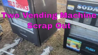 Recycling Two Soda Vending Machines - The Guts