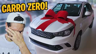 VOU DAR UM CARRO ZERO PRO MEU PAI SEM ELE SABER !