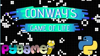 Conway's Game of Life using Python Pygame (Cellular Automata)