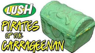 Lush - PIRATES OF THE CARRAGEENAN Bath Bomb - JAPAN Exclusive Underwater DEMO & REVIEW