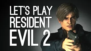 Let's Play Resident Evil 2 Remake: BABY LEON'S FIRST DAY! Episode 1