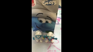 Mc Donalds toys smurf 2019