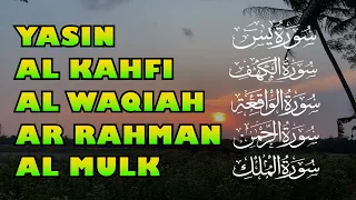Bacaan Al Quran Merdu🤲 surah Yasin Al kahfi Ar rahman al Waqiah al mulk