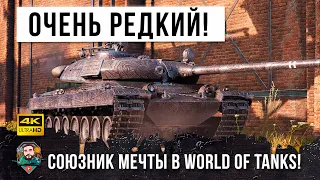 ШОК! Только Раз в Году Попадается такой Союзник Мечты в WOT! Новый имбовый Тяж унижает рандом!