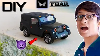 Customising Mahindra Thar | Mahindra Thar Cardboard