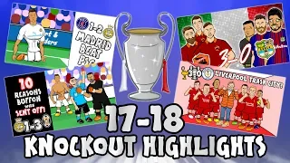 🏆UCL KNOCKOUT STAGE HIGHLIGHTS🏆 2017/2018 UEFA Champions League Best Games and Top Goals