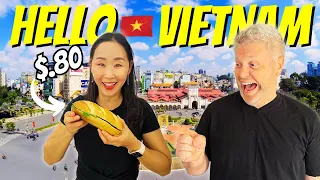 FIRST Day In SAIGON, VIETNAM! 🇻🇳 Ho Chi Minh City 2023! (We're SHOCKED!)