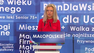 Małgorzata Wassermann - Kandydatka PiS na prezydenta Krakowa