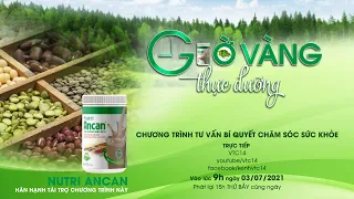 🔴 [Trực tiếp] DINH DƯỠNG CHO NGƯỜI ĂN CHAY - THỰC DƯỠNG