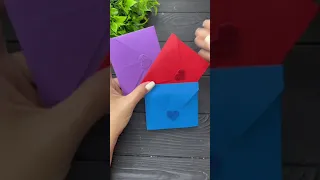 EASY Paper Envelope Tutorial Конверт из бумаги #shorts