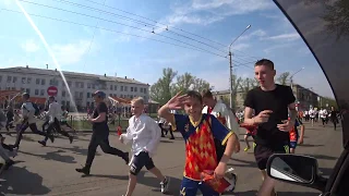 Открытый легкоатлетический пробег «Кольцо Победы» Рубцовск 08.05.2019