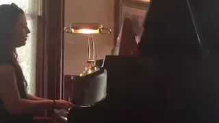 Amy Lee playing the piano @ Skywalker Ranch