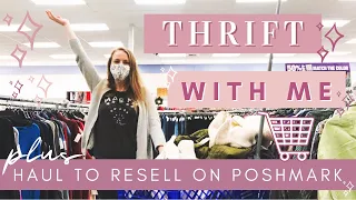Come Thrift with Me! Thanksgiving Goodwill Thrift + Haul to Resell on Poshmark