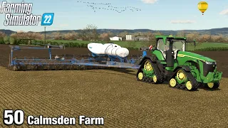 GETTING THE BIG PLANTER OUT AGAIN - Farming Simulator 22 FS22 Calmsden Farm Ep 50