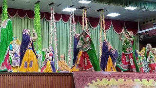 BAPS Mahila Parayan 2018 At shahibaug Garba performance