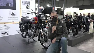 Royal Enfield Classic 350 a EICMA 2021