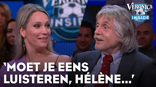 Johan tegen Hélène: 'Ik moet je even een hele persoonlijke vraag stellen' | VERONICA INSIDE