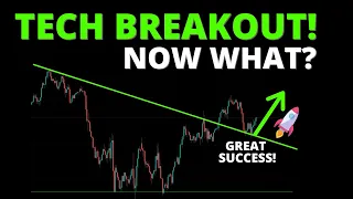 TECH BREAKOUT! NOW WHAT? (S&P500, SPY, QQQ, DIA, IWM, ARKK, BTC)