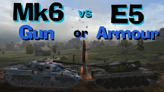 WOT Blitz Face Off || Chieftain Mk.6 vs T110E5