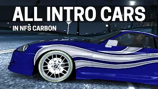 NFS Carbon - All Intro Cars