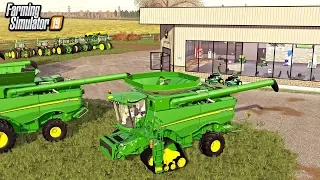 BUYING NEW $300,000 COMBINE AT LOCAL JOHN DEERE DEALER (ROLEPLAY) | FARMING SIMULATOR 2019