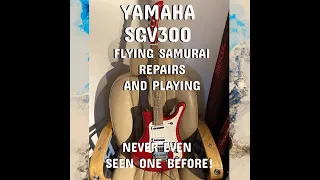 Fixing then playing this weird Yamaha SGV300 guitar