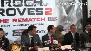 FULL Carl Froch George Groves 2 FINAL PRESS CONFERENCE