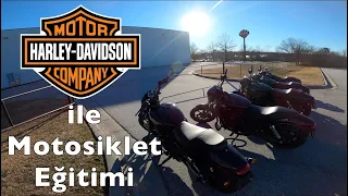 370 Kiloluk İlk Motosiklet | Amerika'da Harley Davidson Eğitimi | Kawasaki GTR1400 Motovlog