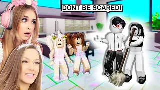 WE GOT ADOPTED BY GHOSTS in BROOKHAVEN with IAMSANNA (Roblox Roleplay)