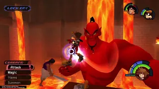 KINGDOM HEARTS - HD 1.5 Remix part13 cave Of Wonders Prt 2  A sorcerer Defeated And a Magical Escape