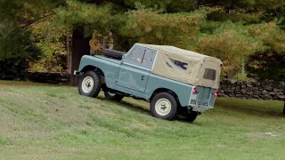 Driving a Restored Land Rover Series IIA