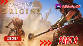 Assassin's Creed Origin's In 2024🐱‍👤 | Part 8 | Main Mission #assassinscreed #ac #hindi