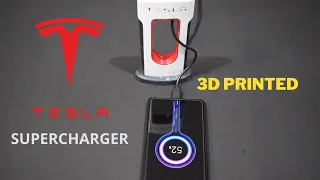 Tesla supercharger for mobile | 3D Printed |