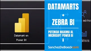 Datamarts + Visualizaciones Zebra = Power BI en un nivel superior