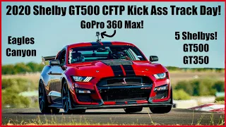 2020 Shelby GT500 CFTP Kick Ass Track Day Filmed in 360!