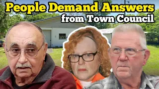 THE PEOPLE DEMAND ANSWERS FROM CORRUPT TOWN COUNCIL